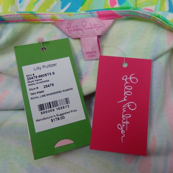 Lilly Pulitzer Madilyn Romper $178 Small - Picture 8 of 8